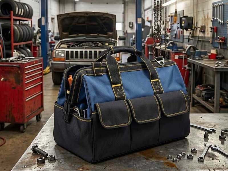 Industrial-Grade Tool Bags Manufacturing Processes for Auto Repair Workshops 
